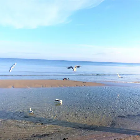 Helene - Nixe Mit Meerblick Und Strandkorb Am Апартаменты Остзебад Бинц
